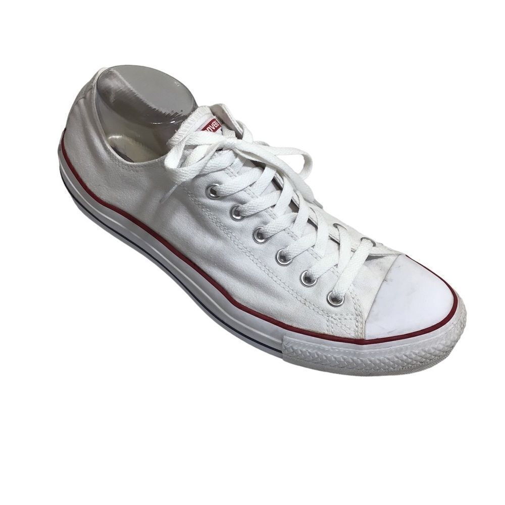 Converse All Star White Low Top Sneakers Size 14